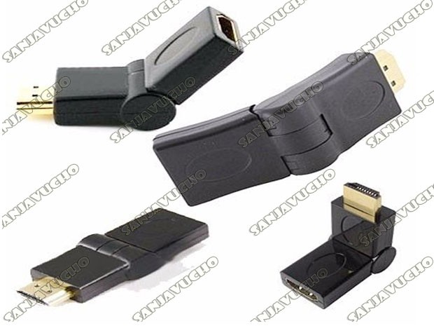 &+ FICHA HDMI A HDMI MOVIBLE